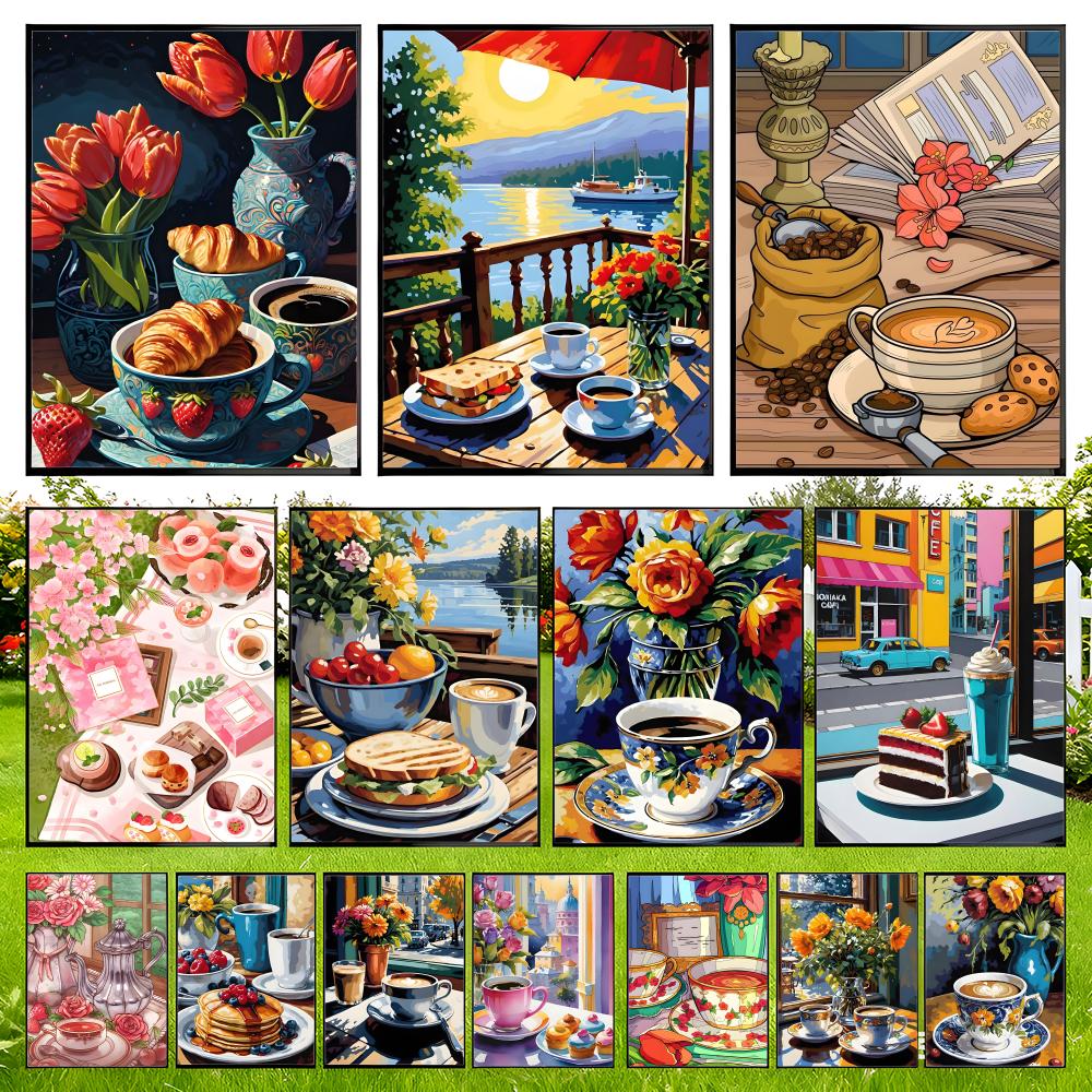 Coffee Tea Images - Öğleden Sonra Çayı Kahve Fincanı Tasarımı