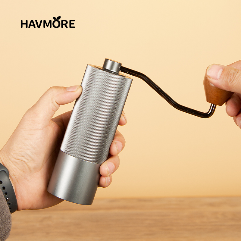 Burr Hand Grinder - Manuel Kahve Değirmeni 304 Paslanmaz Çelik
