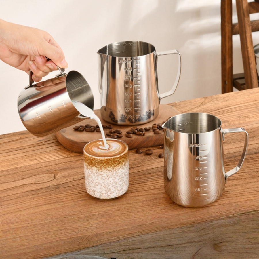 Barista Milk Jug - Süt Köpürtme Sürahisi Espresso Buharlama Sürahileri