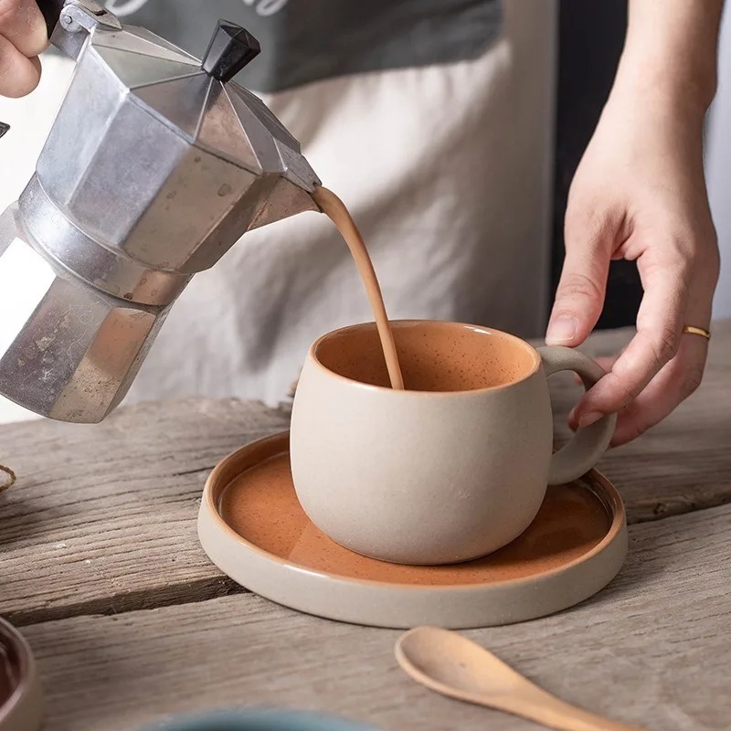 Xbloom Coffee Tea - Seramik Kahve Fincan Seti Japon Tarzı