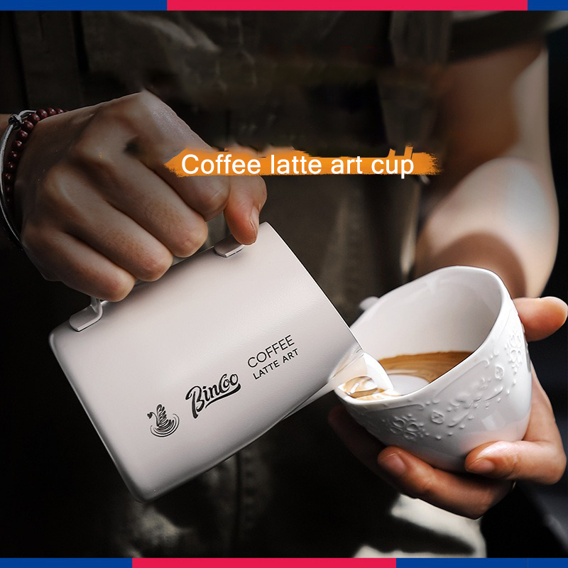 Barista Milk Jug - 420ml Kahve Latte Art Tankı Paslanmaz