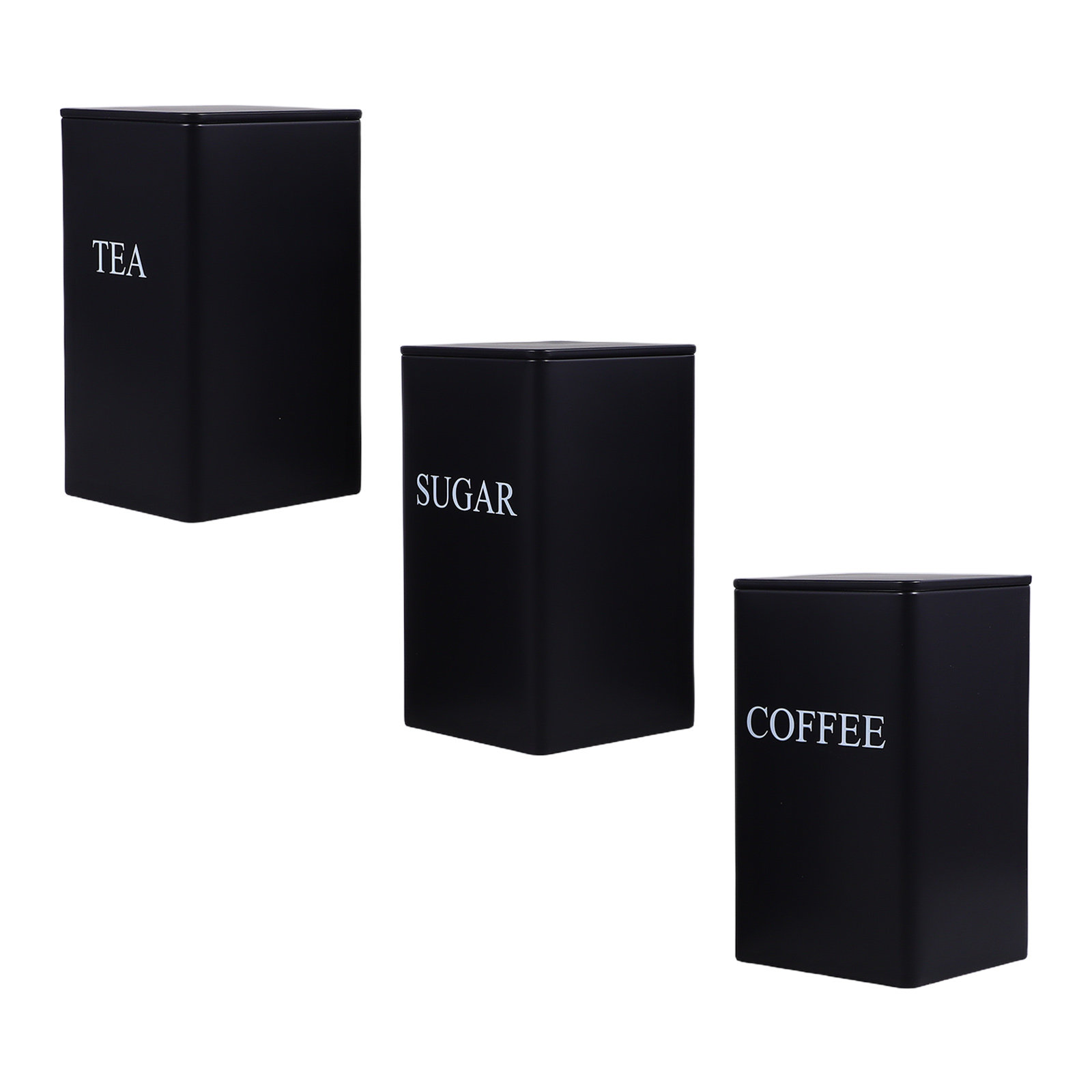 3 Adet Mutfak Saklama Kabı, Me - Coffee Tea Sugar incelemesi ve fiyatı