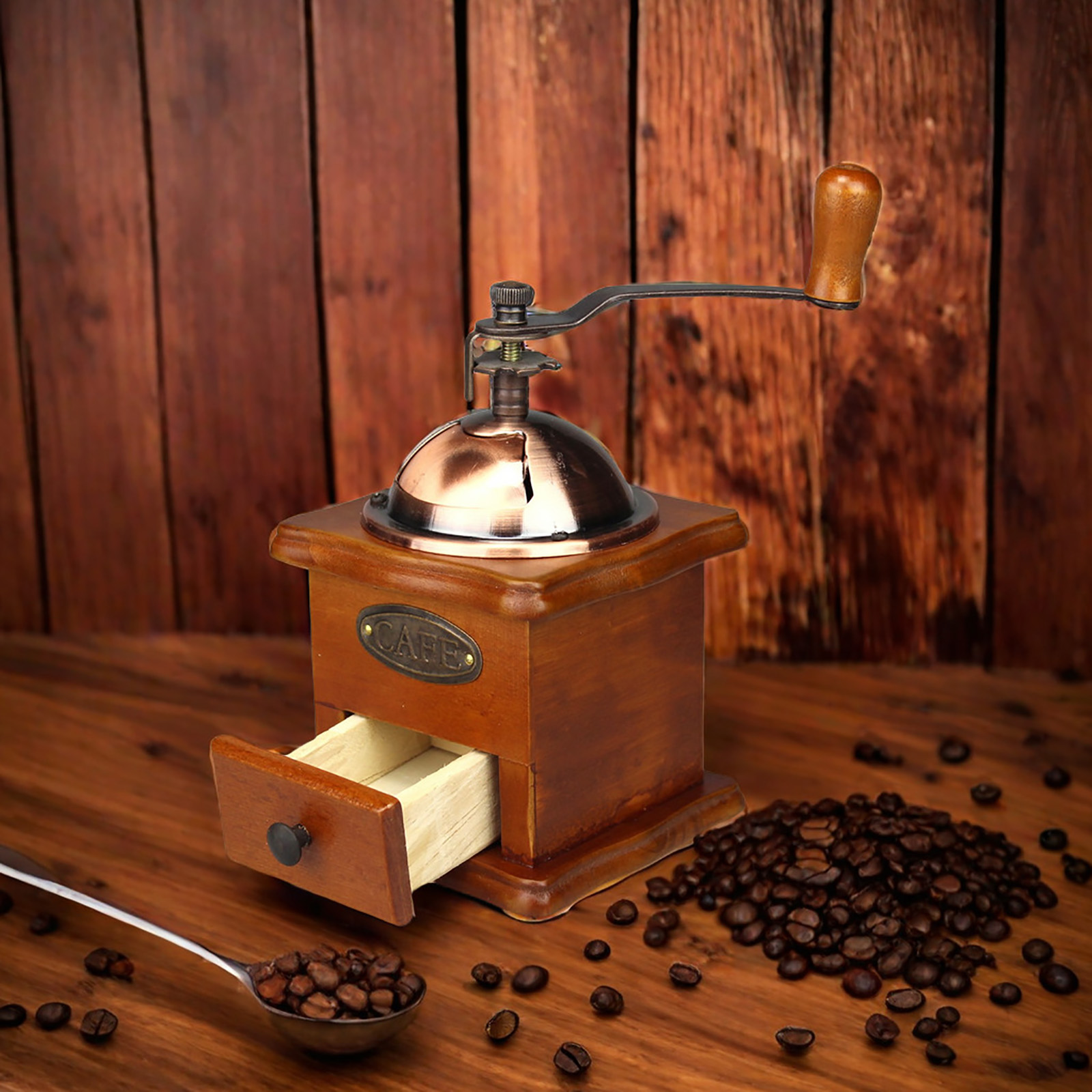 Antika El Tipi Kahve Öğütücü,  - Burr Hand Grinder incelemesi ve fiyatı