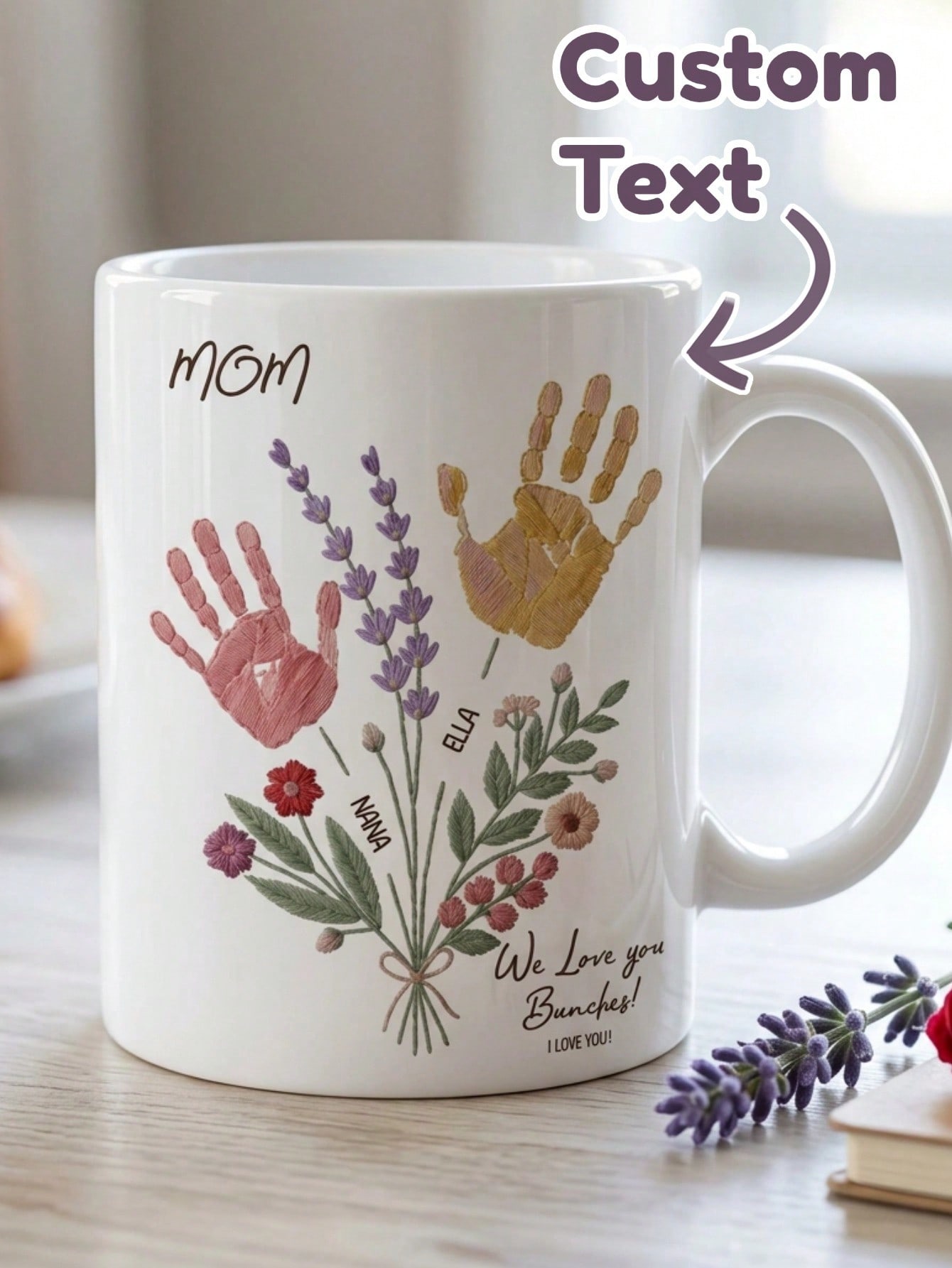 1 Takım Özel Metin Adı Kupa El - Coffee Tea Name incelemesi ve fiyatı